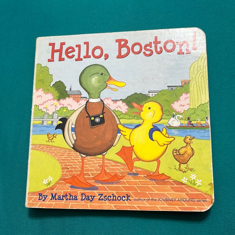 Hello, Boston - baby board book